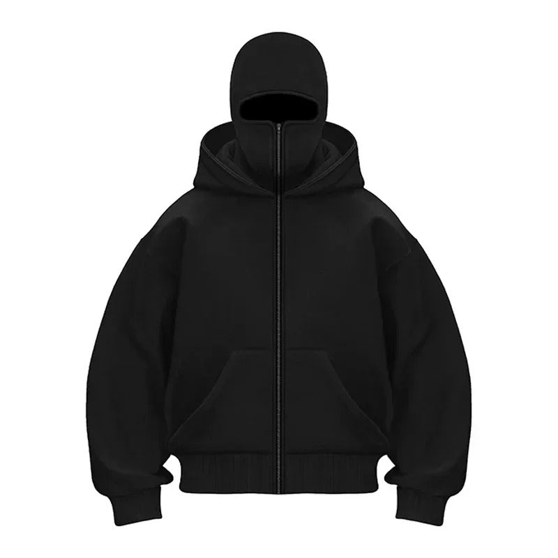 Hoodie unisexe 2-en-1 avec masque intégré – Confort & style sans effort | Shopixy™