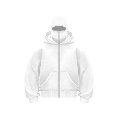 Hoodie unisexe 2-en-1 avec masque intégré – Confort & style sans effort | Shopixy™