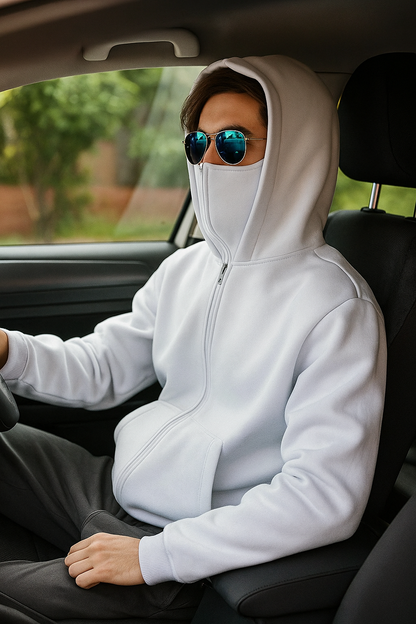 Hoodie unisexe 2-en-1 avec masque intégré – Confort & style sans effort | Shopixy™